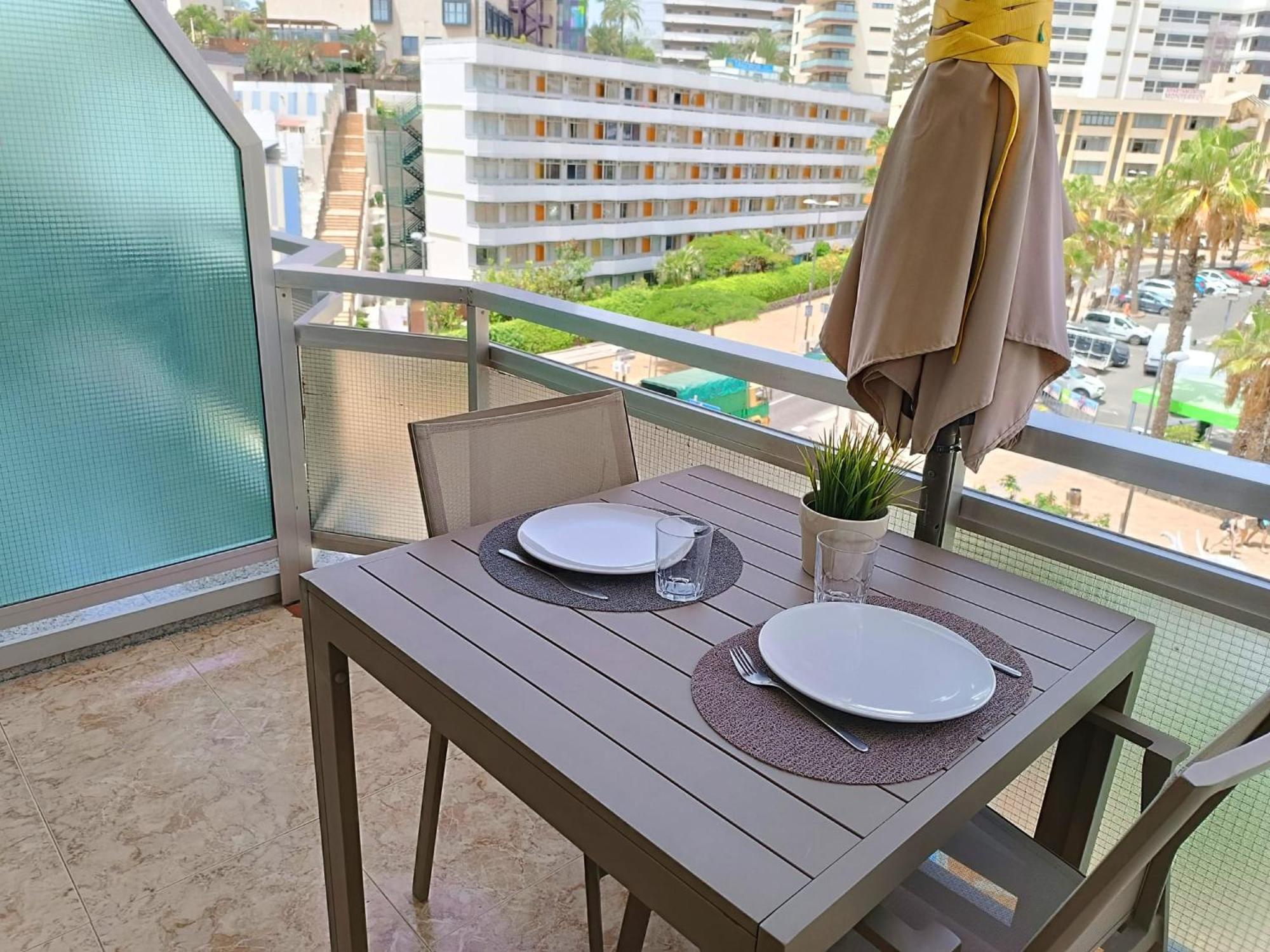 In The Heart Of Playa Del Ingles Apartment San Bartolomé Exterior foto